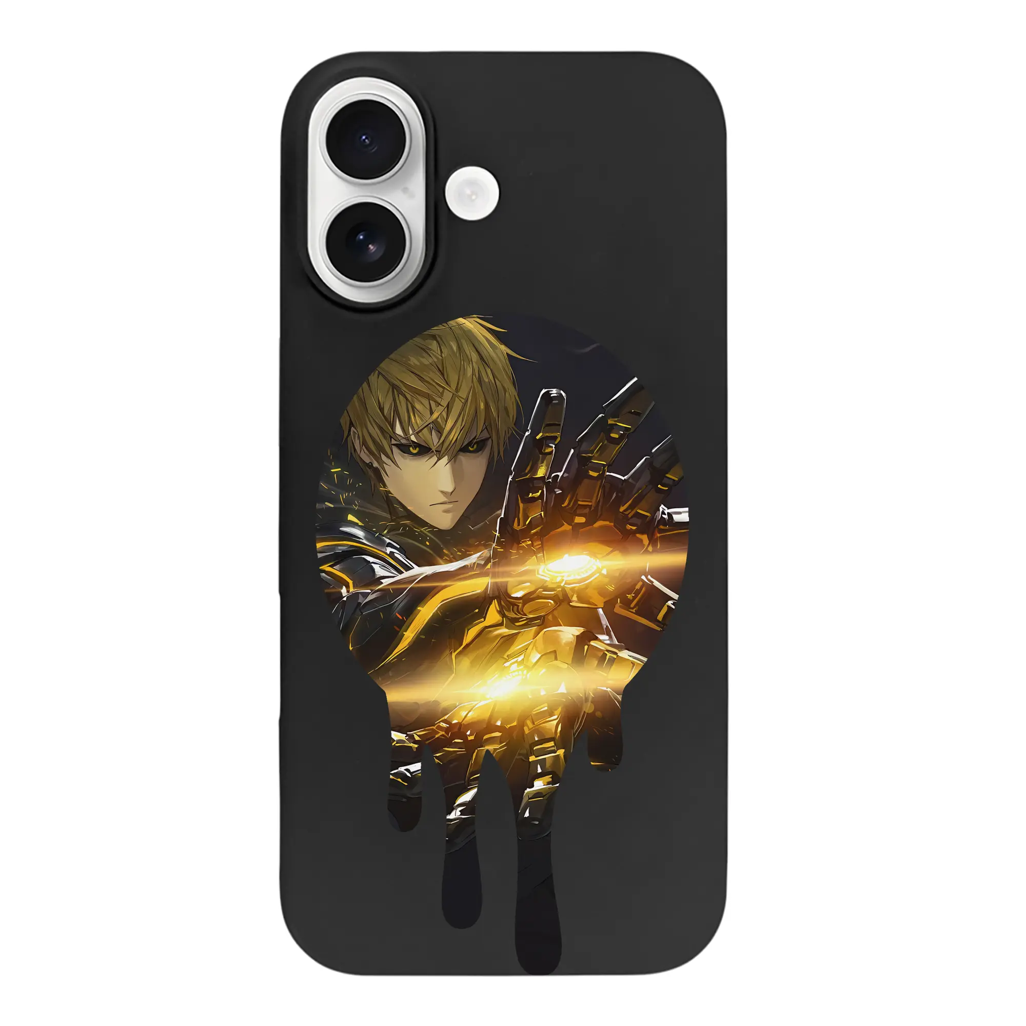 ワンパンマン グッズ ジェノス - iPhone 17 シリーズ シリコンケース 薄型 耐衝撃 指紋防止 ソフトタッチカバー 精密フィット 傷防止 保護ケース iPhone 17/17 Air/17 Pro/17 Pro Max 対応